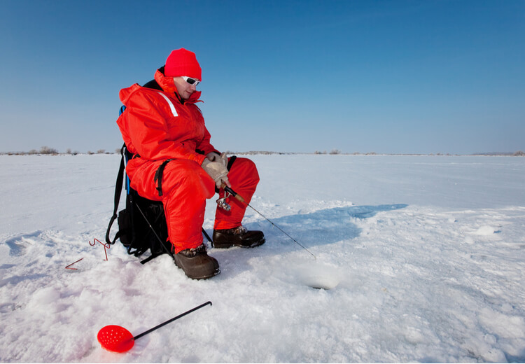 דיג בקרח - אטרקציות בלפלנד